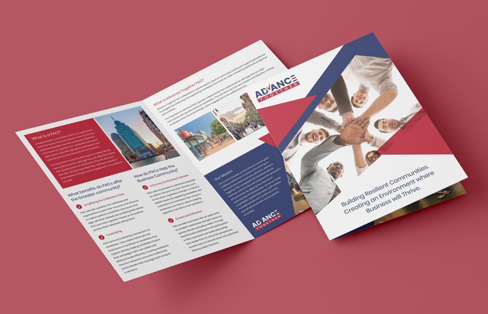 Print Design Advance Together